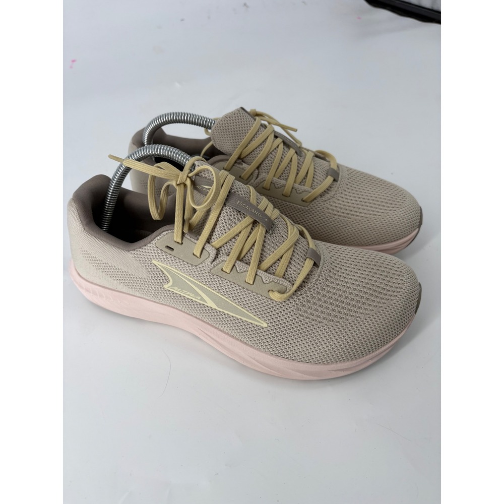 Altra Escalante 4 Tan Pink Knit Road Running Shoes Mens Womens Neutral - Picture 8 of 11